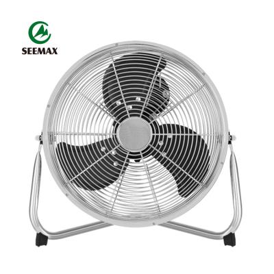 China Tilt Fit For Best Flexible Use Indoor Electric Fan 16 Inch 40cm Metal Blade Silent Floor Fans for sale