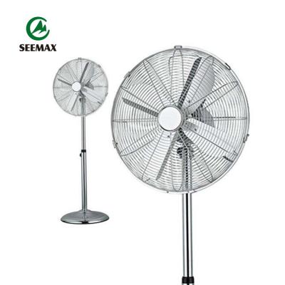 China Quiet Operation 16 Inch 3 Blade Chinese Modern Pedestal Fan Quiet Metal Fan Stand Electric for sale