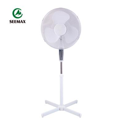 China 16 Inch Power Saving Silent Quality Stand Plastic Remote Operation Household Quiet Bedroom Fan for sale