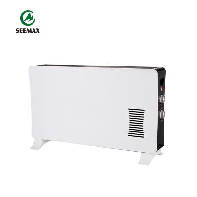 China Best Portable Overheating Protection Room Floor Free Standing Electric Fan Radiator 2000w Convector Heater With Heating Wire for sale