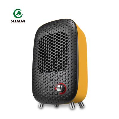 China Wholesale new retro mini household PTC design portable colorful electric ceramic heater for sale