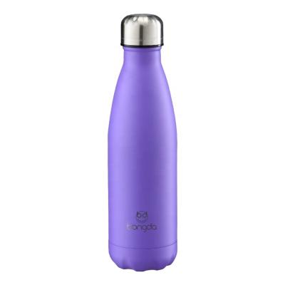 China Double Wall Vacuum Stainless Steel Cola Shape Sustainable BPA Free Insulated Water Bottle for sale