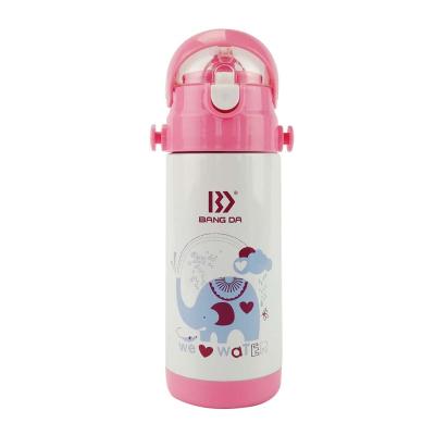 China Sustainable 350ml 500ml Kids Steel Bottle Vacuum Insulated Stainless Steel Kids Thermo Flask for sale