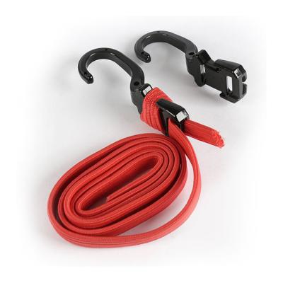 China GS Certified Width 18mm Flat Adjustable Elastic Latex Rope Luggage Strap QL3223 for sale