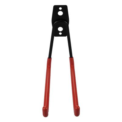 China Sustainable 160mm PVC Dipped Wall Mount Tools Hanger Double Arm Utility Hook for sale