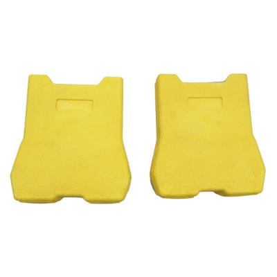 China 2pcs Universal Rubber Mouth Anti-Slip Large Ladder Rubber Bumper Feet for sale