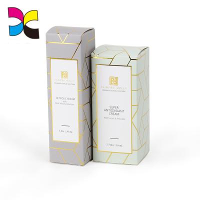 China Recyclable Lamination Eyeshadow Customize Printing Cosmetic Paper Box for sale