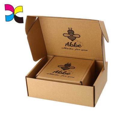 China Customized Recyclable Recycled Custom Mailer Mailer Shipping Cardboard Amazon Mailer Box for sale