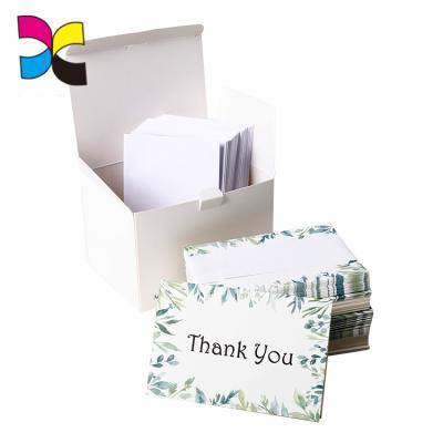 China Entertaiment Game Cards Custom Greeting Cards Box Set With Envelope for sale