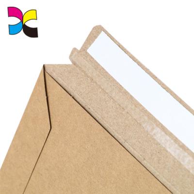 China Simple Modern Customized Printed Document Packaging Mailer Cardboard Envelope for sale