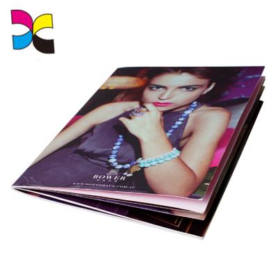 China Advertising Brochure Full Color Pages Use Promotional Advertising With A4 Size Quarter Magazine Jewelry Paper Printing Beautiful Catalog for sale