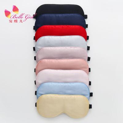 China 2022 new arrival color hair scrunchies BELLEGIRL hair darlings BELLEGIRL new arrival hair accessories sleeping eye mask silk double sided mulberry silk eye mask for sale