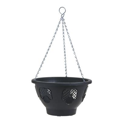 China Eco-friendly Modern Hanging Garden Planter Plastic Wall Hanging Flower Pots for sale