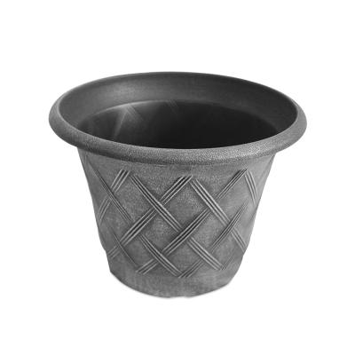 China Large eco-friendly cheap decorative plastic planter flower pot plant flower pots macetas plastico for sale