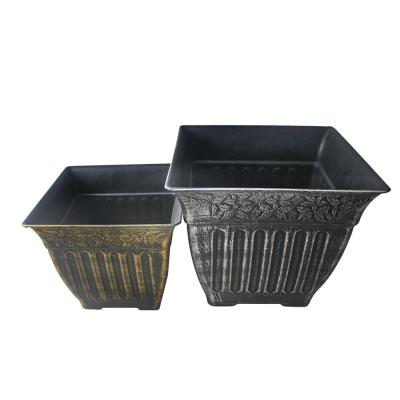 China Eco-friendly home decoration cheap garden planter flower pot plastic macetas plastico for sale