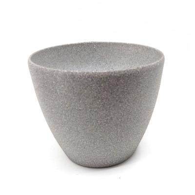 China Modern Design Huazhiai Eco-friendly Floor Resin Home Decor Plastic Flower Pots For Plants for sale