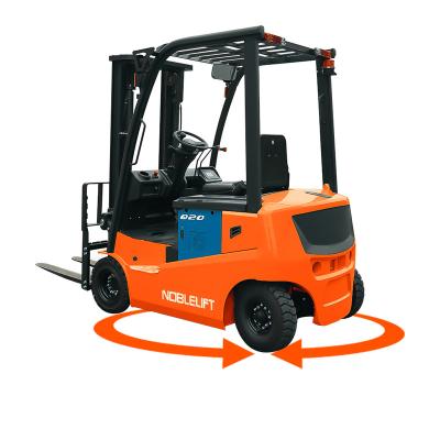 China High Efficiency China Manufacture All Rough Terrain 3000mm Lift Height Warehouse Reach Truck Electric Forklift for sale