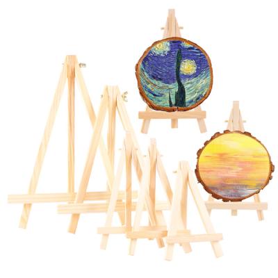 China 2023 Hot Selling Wooden Painting Painter's Easel Art Easel for Painting Children Tabletop Easel Holding Acrylic Painting Easels for sale