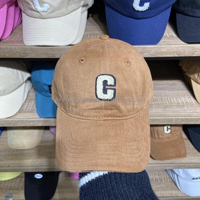 China COMMON Custom Letter C Logo Color Cap Trucker Hat Embroidered Baseball Cap Plain for sale