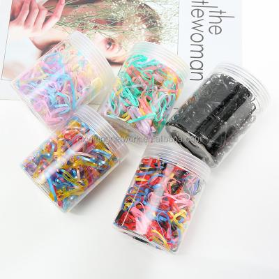 China New Fashionable Bottle Version Of The Main Rope Elastic Bands Seamless Elastic Hair Accessories For Girls for sale