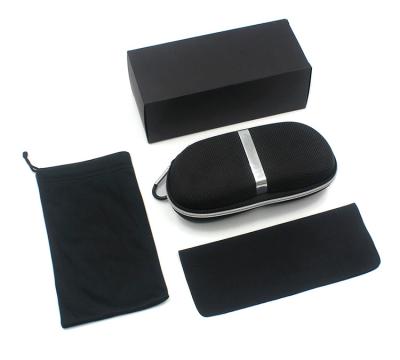 China Sunglasses Case Factory Manufacture PU Leather Various Glasses Bag Set Fashion Sunglasses Case for sale