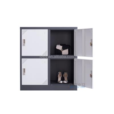 China Modern Kefeiya Furniture Steel Gym Use School Office Clothing 4 Door Closet Locker Steel Locker for sale