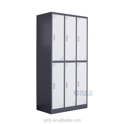 China Modern Luoyang Kefeiya Furniture Steel Gymnasium Use School Desk Almriah Designs Metal Locker for sale