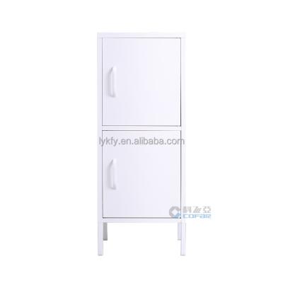 China Living Room 2 Door Adjustable Home Wardrobe Storage Kitchen Metal Furniture Luoyang Kefeiya Small Cabinet (Size) for sale