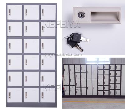 China Cold Rolled Electronic Steel 0.6mm Gray Color Single Door Mobile Phone Locker for sale