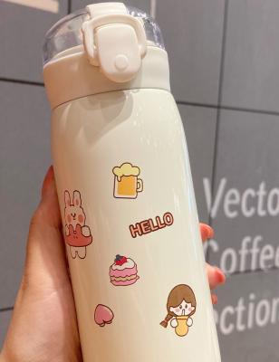 China Lovely Viable Cup Kids Vacuum Water Cup Bottle Stainless Steel Mug for sale