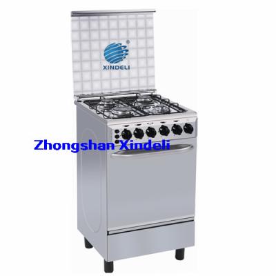 China FFD Safety Device Universal Freestanding Gas Cooker With Chicken Grill Four Burner 50x50cm Cheap Product 110V In Oman for sale