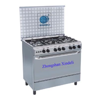 China Convection High Efficiency Cooking 5 Gas Burners Baking Gas Oven Price In India for sale