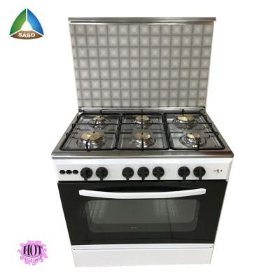 China Popular Style High Quality Best Sellers Convenient Cooking Gas Stove With 6 Polished Brass Burners for sale