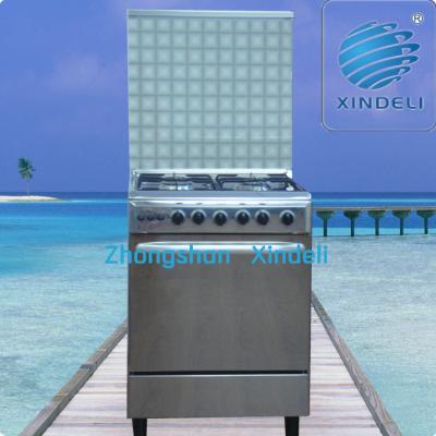 China FFD Safety Device Best Quality Gas Cooker With Four Burner Oven For Chicken In Gabon for sale