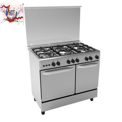 China Convection Makers 90*60cm Household Gas Combination Electric Cooker With Oven With French Door for sale