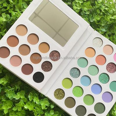 China Waterproof Makeup Eyeshadow Palette 36 Colors Ultra Pigment Nude Colors Makeup Eyeshadow Palette No Logo for sale