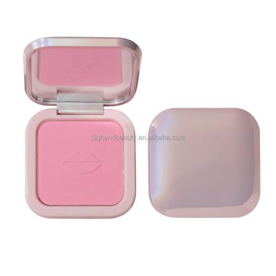 China Custom Makeup Blusher Georgia Peach Color Blusher Private Label Logo 6 Color Blusher Waterproof for sale