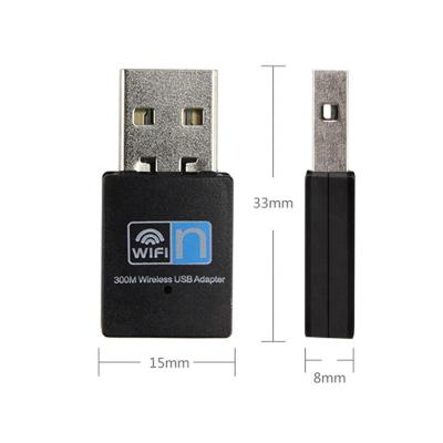 China Toplinkst factory price Realtek 802.11n RTL8192EU mini wifi adapter 300mbps usb desktop external wireless dongle for sale