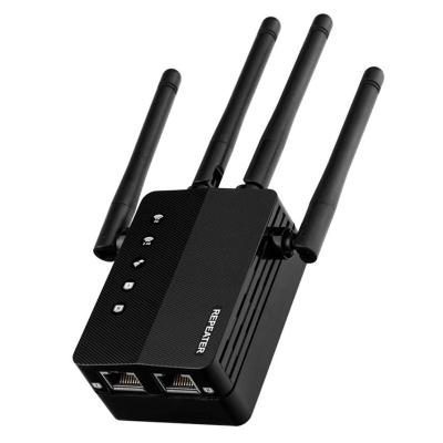 China 2020 Home Best WiFi Extender 5ghz 1200mbps Long Range Dual Band Wifi Repeater Wireless Signal Booster for sale