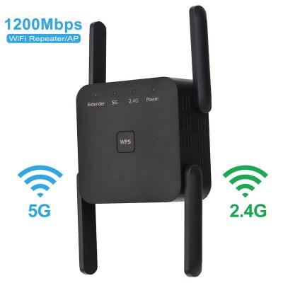 China LTE 2 Home Wireless Router Antennas Wifi Booster 1200Mbps WiFi Wireless Repeater High Speed for sale