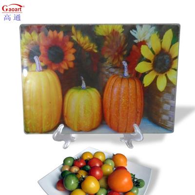 China Sustainable Best Price Striated 8X12 Tempered Tempered Kitchen Toughened Smooth Round Glass Cutting Board Square for sale