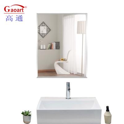 China Modern High Quality Large Gold Oval Shaped Livingroom Modern Bathroom Full Length Wholesale Home Decor With Logo Round Frameless Mirror for sale