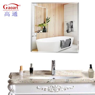 China Modern Wholesale White Makeup Rose Gold Large Standing Modern Design Bathroom Full Length House Decor Round Frameless Mirror for sale