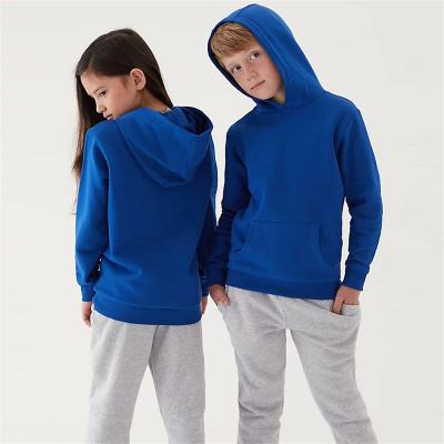 China 2022 Premium Anti-shrink Soft Customized Pullover Printed Logo Printing Kids Solid Hoodies for sale