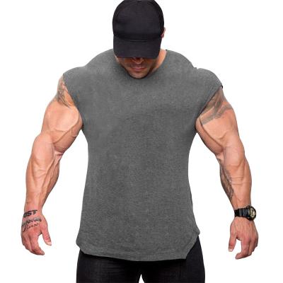 China 2021 Anti-Wrinkle OEM Men's Short Sleeve Light Weight Active Workout Muscle T-Shirts for sale