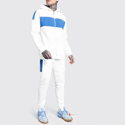 China Winter Breathable Fashionable Men Long Sleeves Full Zipper Hoodies Set Mens Jogger Sweat Suits Tracksuit for sale