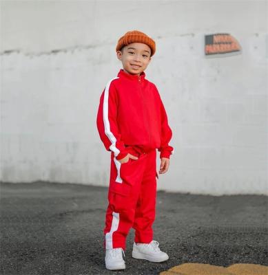 China 2021 OEM Manufacturer Wholesale Kids Breathable Baby Boy Kids Logo Custom Tracksuit For Kids for sale