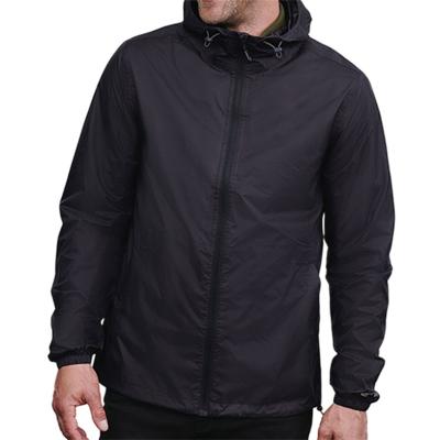 China 2021 Low Moq Custom 100% Polyester Mens Fitness Jacket Men's Breathable Training Waterproof Anorak Jackets For Man for sale