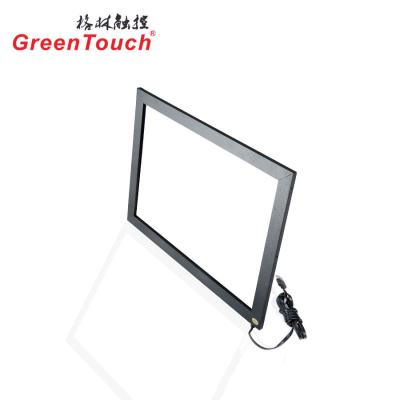 China Aluminum Frame Metal Case Embedded Open Frame 17 Inch IR Touch Screen LCD Infrared Monitor for sale