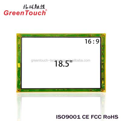 China 18.5 inch IR touch screen panel overlay kits with 18.5